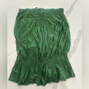 GAP Green Smocked Tube Too